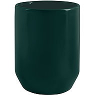 Spirella Toothbrush cup JARO, ceramic, dark green - Toothbrush Holder Cup