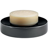 Spirella Soap dish JARO, ceramic, dark grey black - Soap Dish