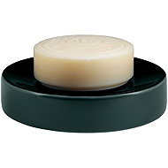 Spirella Soap dish SPRING, ceramic, dark green - Soap Dish
