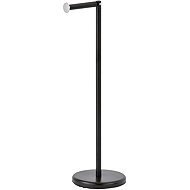 Spirella Toilet paper holder CHIC, steel, black - Free Standing Toilet Roll Holder