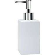 Spirella Soap dispenser QUADRO, porcelain, 300 ml, white - Soap Dispenser