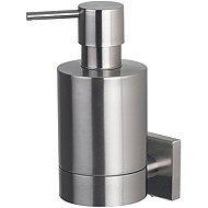 Spirella Wall mounted soap dispenser NYO, 200 ml, brushed stainless steel - Soap Dispenser