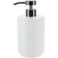 Spirella Soap dispenser MERO, ceramic, 400 ml, white - Soap Dispenser