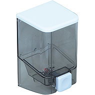 MSV Wall-Mounted Soap Dispenser, Clear, 1000ml - Soap Dispenser