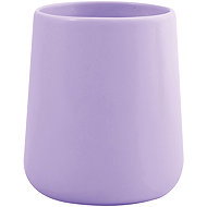 MSV ceramic cup for toothbrushes MAONIE, lavender purple - Toothbrush Holder Cup
