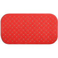 MSV anti-slip bath mat Class, red, 36 × 65 cm - Non Slip Bath Mat