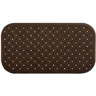 MSV anti-slip bath mat Class, brown, 36 × 76 cm - Non Slip Bath Mat