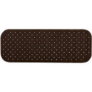 MSV anti-slip bath mat Class, brown, 36 × 97 cm - Non Slip Bath Mat