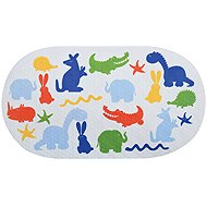 MSV children's non-slip mat Zoo, 69 × 39 cm - Non Slip Bath Mat