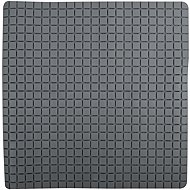 MSV non-slip shower mat Quadro, grey, 54 × 54 cm - Non Slip Bath Mat