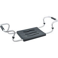 MSV bath seat, adjustable, grey, steel, 50-70 cm, up to 120 kg - Bath Seat