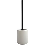 MSV MAONIE with ceramic container, matt white - Toilet Brush
