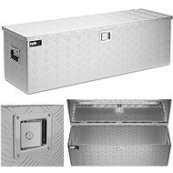 MSW Aluminium tool box, lockable, 150 l 124 × 38.5 × 38.5 cm - Toolbox