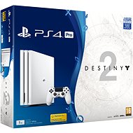PlayStation 4 Pro 1TB - Glacier White + Destiny 2 - Game Console