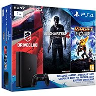 Sony PlayStation 4 -  1TB Slim Ratchet&Clank + Crash Bandicoot N. Sane Trilogy - Game Console