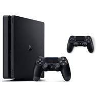 PlayStation 4 Slim 500 GB + 2× DualShock 4 - Herná konzola