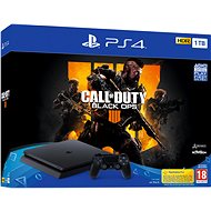 PlayStation 4 Slim 1 TB + Call of Duty: Black Ops 4 - Game Console