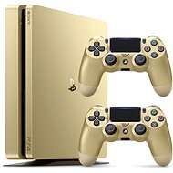 Sony PlayStation 4-500 GB Slim Gold - 2 DS4 csomag - Konzol