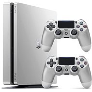 Sony PlayStation 4 - 500GB Slim Silver - 2x DS4 in pack - Game Console