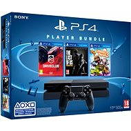 Sony Playstation 4 + 3 games (Driveclub, The Last of Us, Little Big Planet 3)  - Game Console