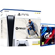 PlayStation 5 + FIFA 23 + Gran Turismo 7 - Game Console