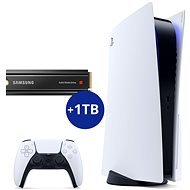 PlayStation 5 s rozšiřeným uložištěm (+1TB SSD) - Game Console