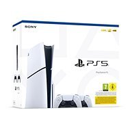 PlayStation 5 (Slim) + 2x DualSense Wireless Controller - Spielekonsole