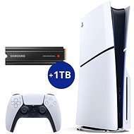 PlayStation 5 (Slim) s rozšiřeným uložištěm (+1TB SSD) - Game Console