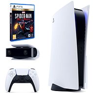 PlayStation 5 + Spider-Man Miles Morales UE + PS5 HD Camera - Herní konzole