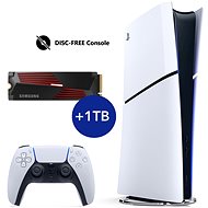 PlayStation 5 (Slim) Digital Edition + 1TB SSD - Game Console
