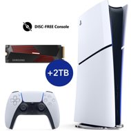 PlayStation 5 (Slim) Digital Edition - 1TB + 2TB SSD - Game Console