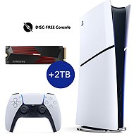 PlayStation 5 (Slim) Digital Edition - 825GB + 2TB SSD - Game Console