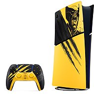 PlayStation 5 (Slim) Digital Edition - 825GB - Marvels Wolverine: Battle Yellow Limited Edition - Game Console
