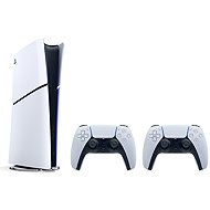 PlayStation 5 (Slim) Digital Edition - 825GB + 2x DualSense Wireless Controller - Game Console