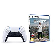 PlayStation 5 DualSense Wireless Controller White + EA SPORTS FC 27 - Gamepad