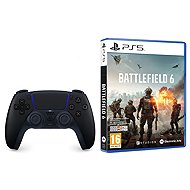 PlayStation 5 DualSense Wireless Controller Midnight Black + Battlefield 6 - Gamepad