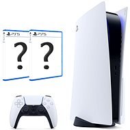 PlayStation 5 + 2 hry - Game Console