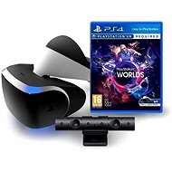 PlayStation VR PS4-hez + VR Worlds játék + PS4 kamera - VR szemüveg