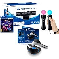 PlayStation PS4 VR + VR Worlds játék + kamera + PS4 PS MOVE Twin Pack - VR szemüveg