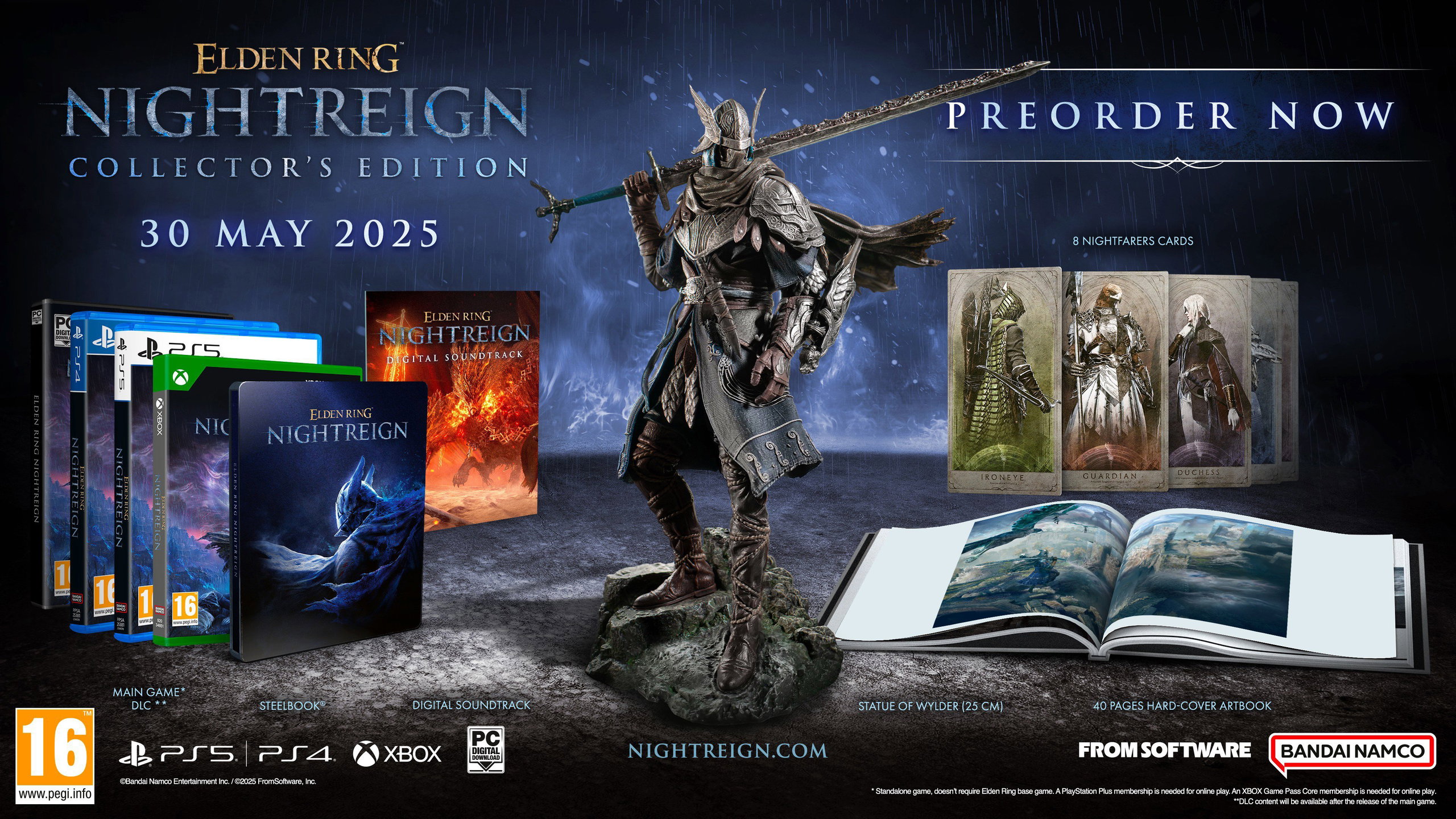 Elden Ring Nightreign: Collectors Edition - PS4 - Console Game