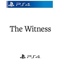 PS4 - The Witness - Hra na konzolu