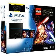 PS4 - PlayStation 4 Konzola 1 TB + LEGO Star Wars: The Force Awakens + film Star Wars: Sila sa prebúdza - Herná konzola