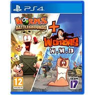 Worms Battlegrounds + Worms WMD Double-Pack - PS4 - Konzol játék