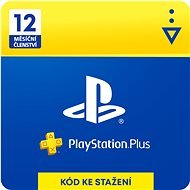 PlayStation Plus 12 měsíční členství - CZ Digital - Dobíjecí karta