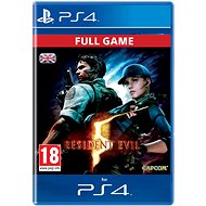 RESIDENT EVIL 5 - PS4 CZ Digital - Hra na konzoli