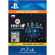 500 FIFA 17 Points Pack - PS4 CZ Digital - Herní doplněk