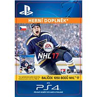 1050 NHL 17 Points Pack - PS4 CZ Digital - Gaming Accessory