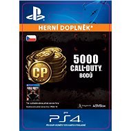 4,000 (+1,000 Bonus) Call of Duty Points- SK PS4 Digital - Herní doplněk