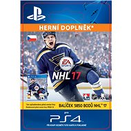 5850 NHL 17 Points Pack- SK PS4 Digital - Herní doplněk