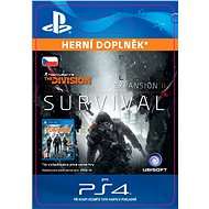 TOM CLANCY’S THE DIVISION Survival- SK PS4 Digital - Herní doplněk